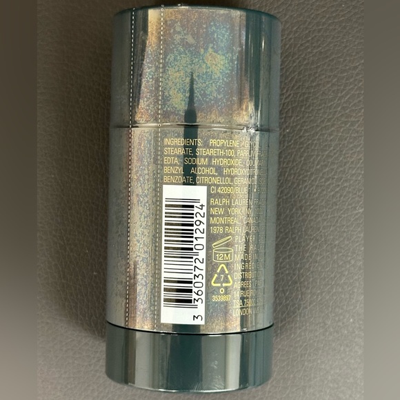 RALPH LAUREN POLO GREEN 2.6 OZ DEODORANT STICK (BRAND NEW & SEALED, NEVER USED) - Picture 3 of 3